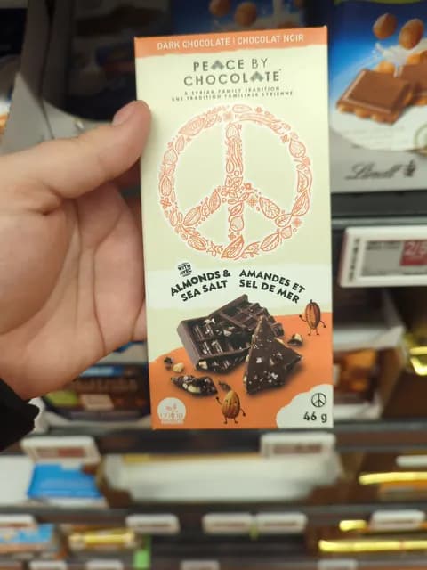 Peace By Chocolate Almonds & Sea Salt