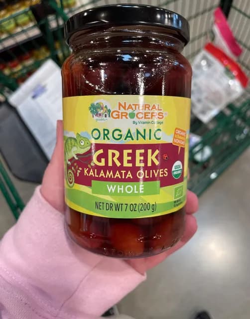 Natural Grocers Organic Greek Kalamata Olives Whole