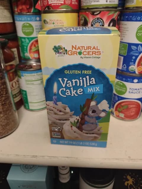 Natural Grocers Vanilla Cake Mix
