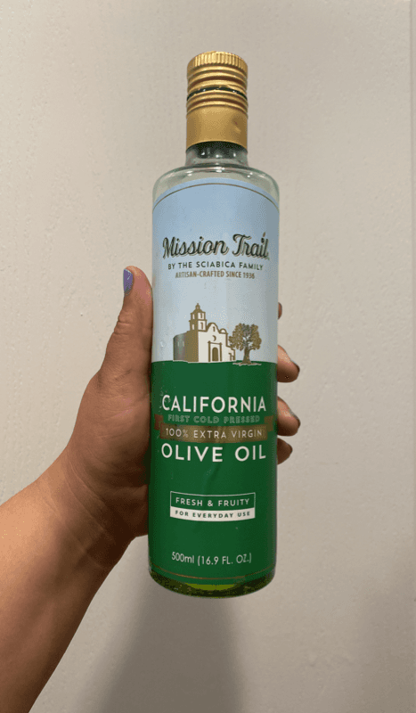 Mission Trail By The Sciabica Family California First Cold Pressed 100% Extra Virgin Olive Oil Fresh & Fruity