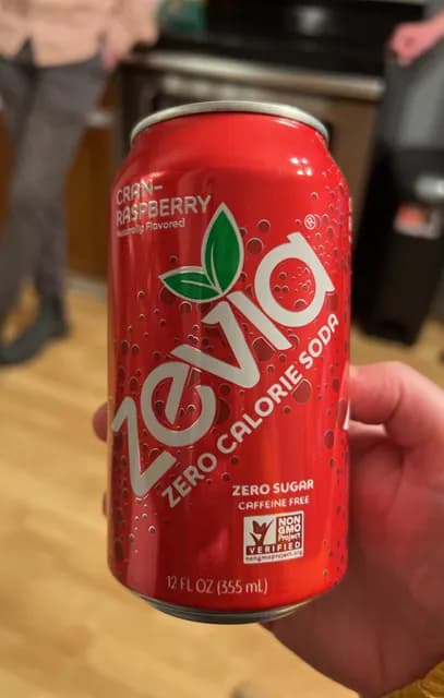 Zevia Cran-Raspberry Zero Sugar Zero Calorie Soda