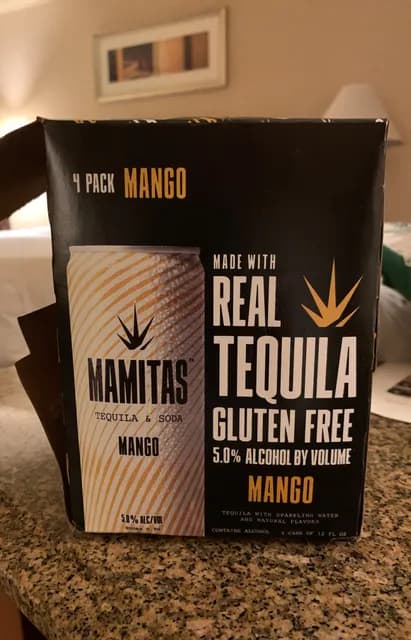 Mamitas Mango Tequila & Soda