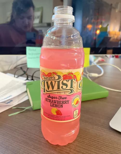 Nature'S Twist Sugar Free Strawberry Lemon