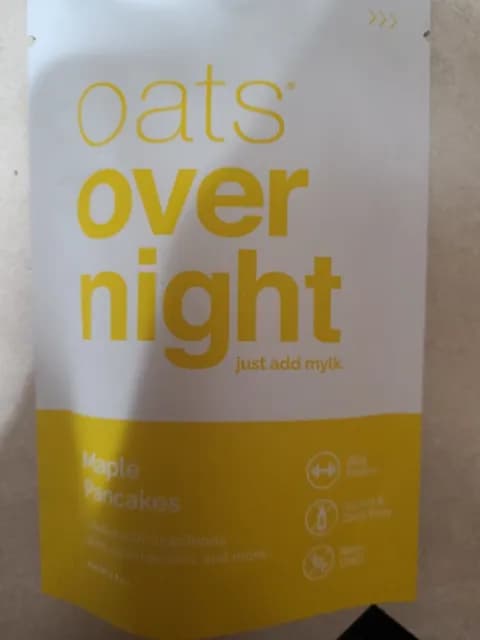 Oats Over Night Maple Pancakes