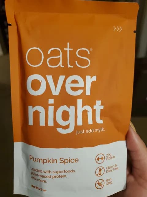 Oats Overnight Pumpkin Spice