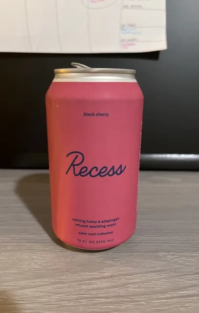 Recess Black Cherry Infused Sparkling Water