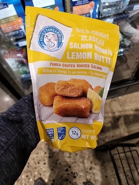 Steve'S Family Foods Lemon Butter Salmon Nuggets