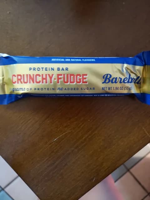 Barebells Crunchy Fudge Protein Bar