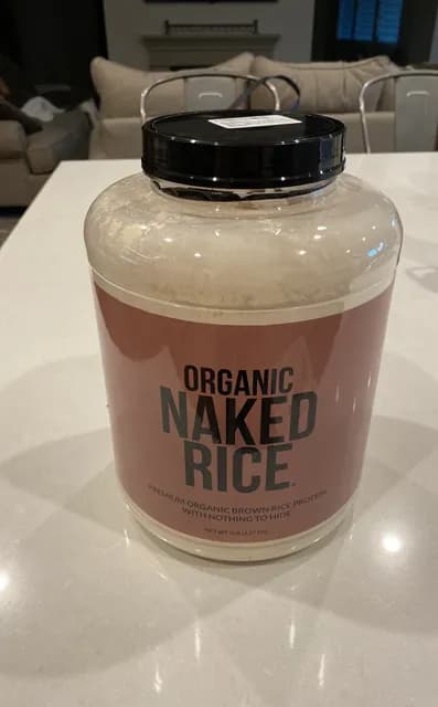 Naked Rice Premium Organic Brown Rice Protein With Nothing To Hide