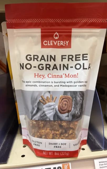 Cleverly No-Grain-Ola Hey, Cinna'Mon!