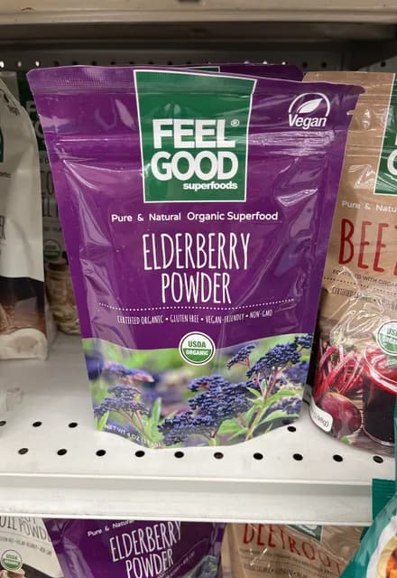 Feel Good Superfoods Elderberry Powder