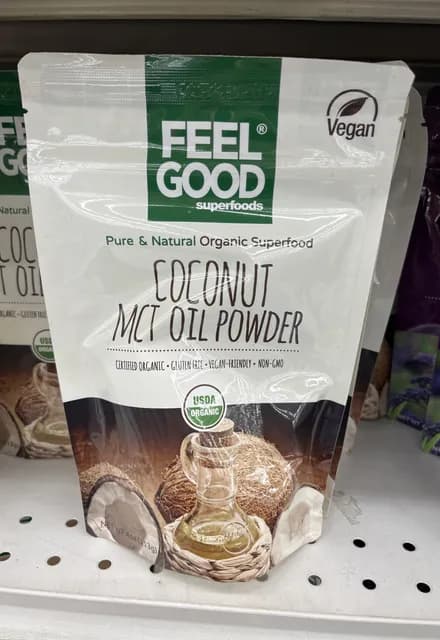 Feel Good Superfoods Coconut Mct Oil Powder