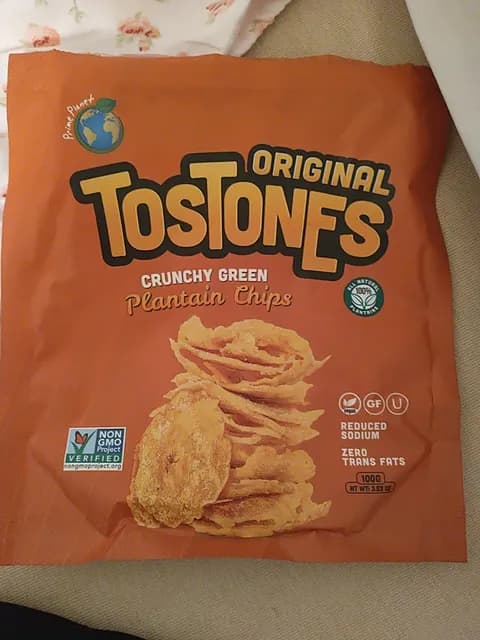 Prime Planet Original Tostones Crunchy Green Plantain Chips