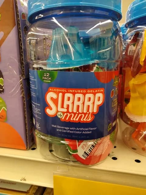 Slrrrp Minis Alcohol Infused Gelatin