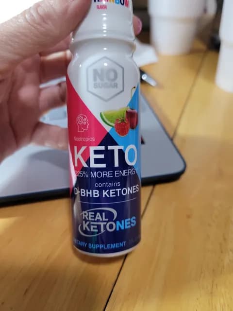 Real Ketones No Sugar Keto Energy Shot Keto Rainbow Flavor