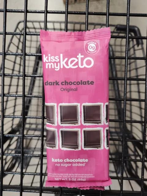 Kiss My Keto Original Dark Chocolate