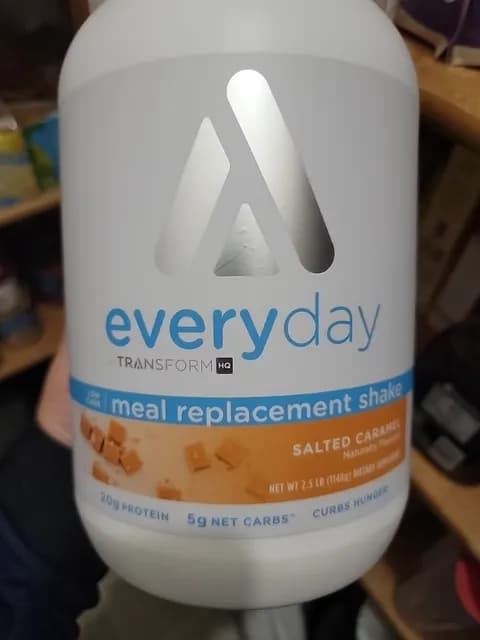 Transform Hq Everyday Meal Replacement Shake Salted Caramel