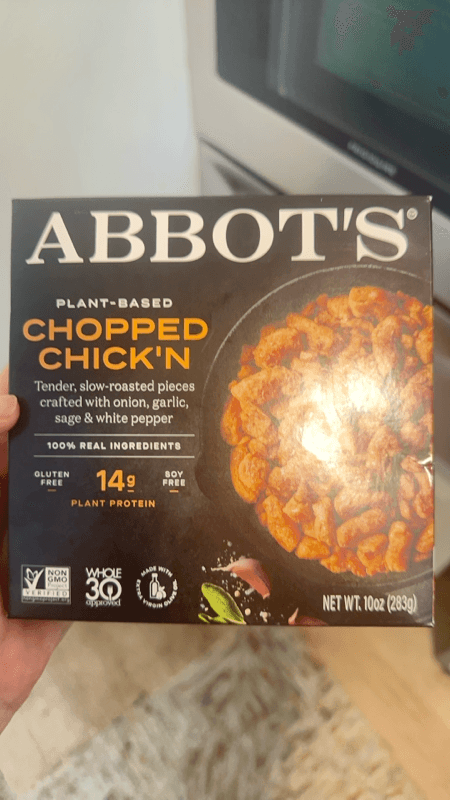 Abbot'S Plant-Based Chopped Chick'N