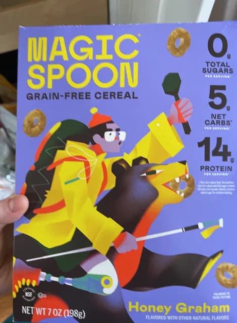 Magic Spoon Honey Graham Grain-Free Cereal