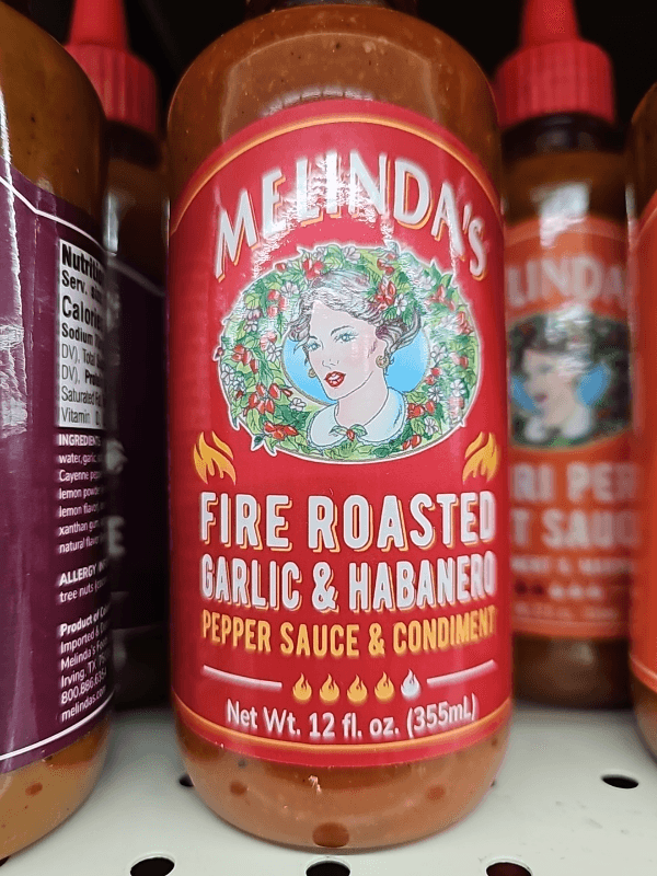 Melinda'S Fire Roasted Garlic & Habanero Pepper Sauce And Condiment