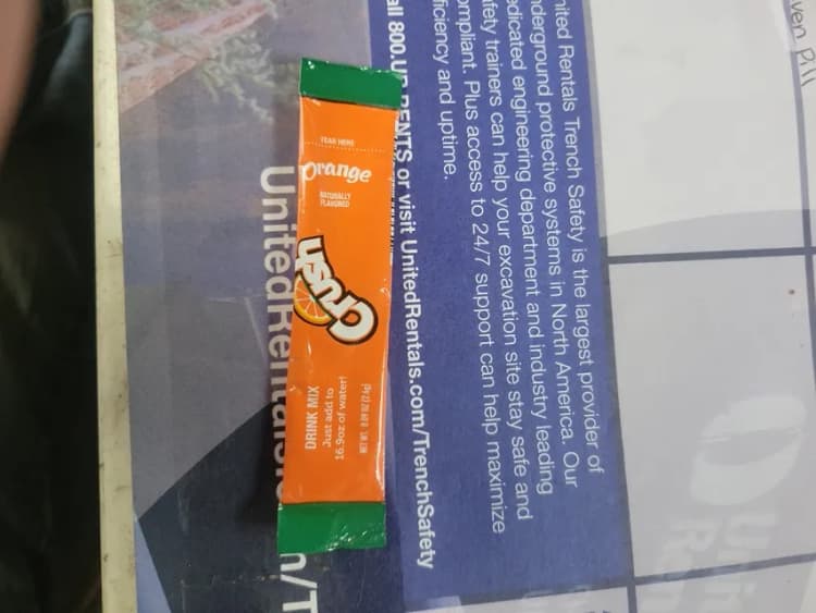 Crush Orange Drink Mix