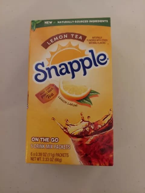 Snapple Lemon Tea On The Go Drink Mix