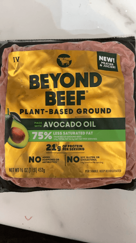 Is it Dairy Free? Beyond Meat Beyond Beef Plant-based Ground