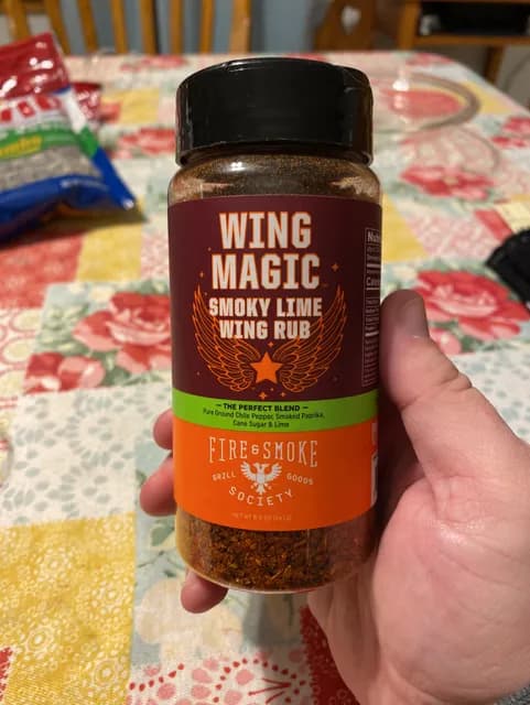 Fire & Smoke Society Wing Magic Smoky Lime Wing Rub