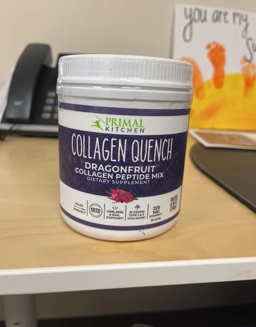 Primal Kitchen Collagen Quench Dragonfruit Collagen Peptide Mix