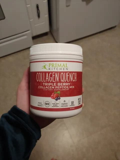 Primal Kitchen Collagen Quench Triple Berry Collagen Peptide Mix