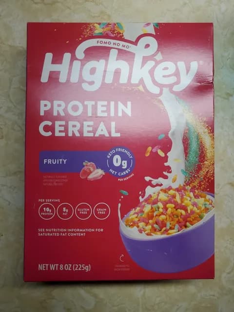 Highkey Fruity Protein Cereal