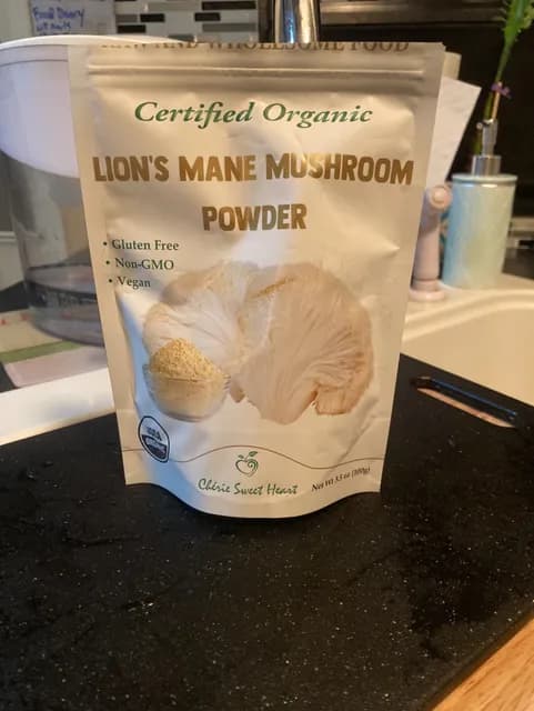 Certified Organic Lion'S Mane Mushroom Powder