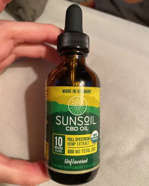 Sunsoil Unflavored Cbd Oil