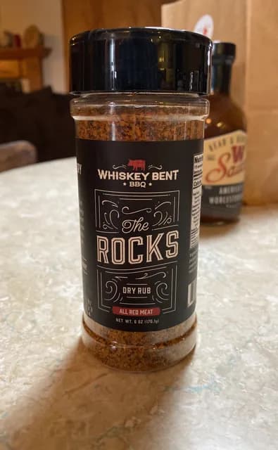 Whiskey Bent Bbq The Rocks Dry Rub All Red Meat