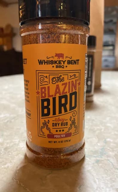 Whiskey Bent Bbq The Blazin' Bird Spicy Dry Rub Poultry