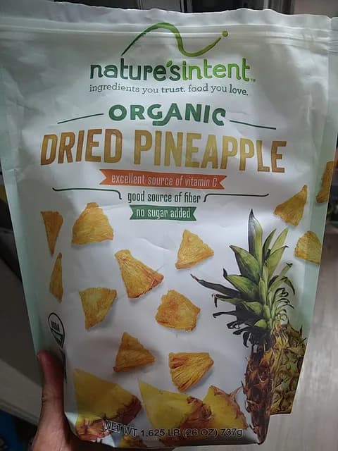 Nature'S Intent Organic Dried Pineapple