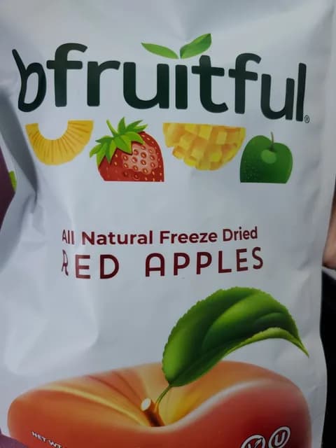 Bfruitful All Natural Freeze Dried Red Apples
