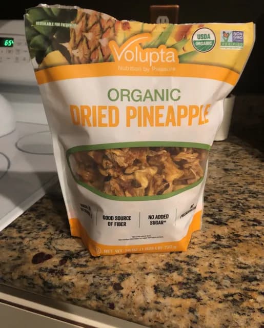 Volupta Organic Dried Pineapple