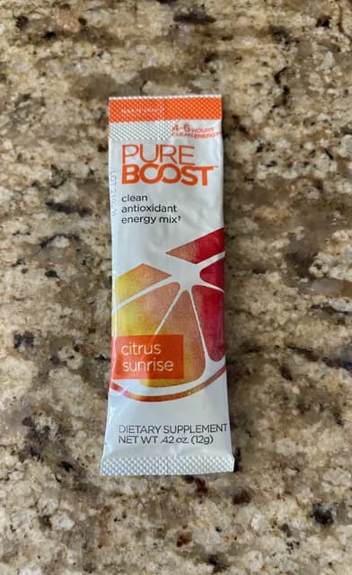 Pure Boost Citrus Sunrise Clean Antioxidant Energy Mix