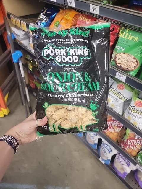 Pork King Good Onion & Sour Cream Fried Pork Rinds