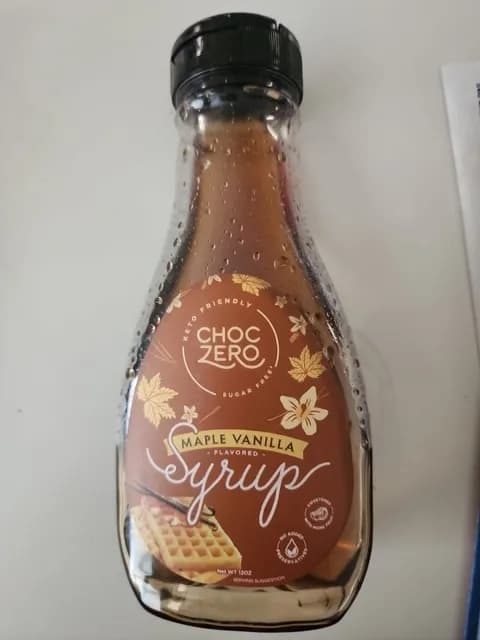 Choc Zero Maple Vanilla Flavored Syrup