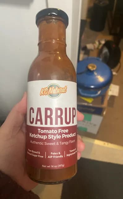 Kc Natural Carrup Tomato Free Ketchup Style Product