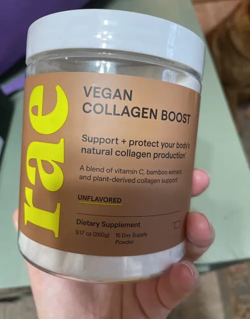 Rae Unflavored Vegan Collagen Boost Dietary Supplement