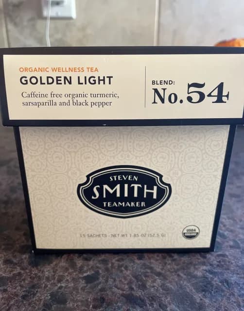 Steven Smith Teamaker Blend No. 54 Golden Light Organic Wellness Tea