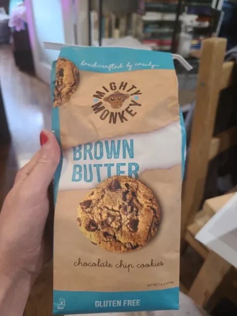 Mighty Monkey Brown Butter Chocolate Chip Cookies