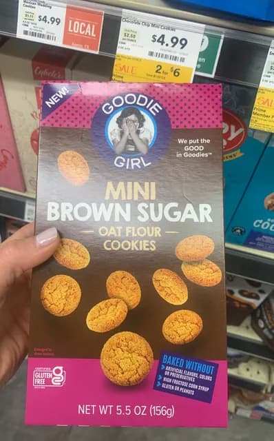 Goodie Girl Mini Brown Sugar Oat Flour Cookies
