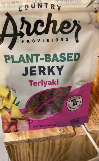 Country Archer Provisions Plant-Based Jerky Teriyaki