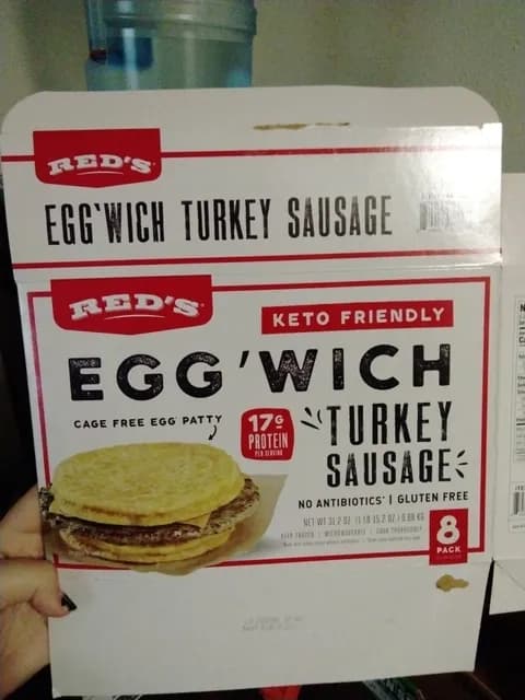 Red'S Egg'Wich Turkey Sausage
