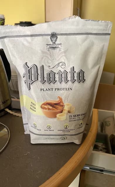 Ambrosia Planta Peanut, Butter, Banana Plant Protein