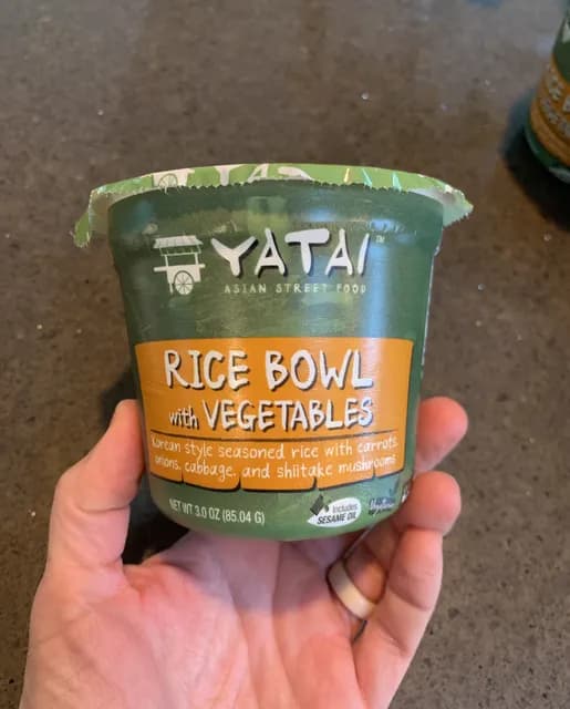 Yatai Rice Bowl With Vegetables